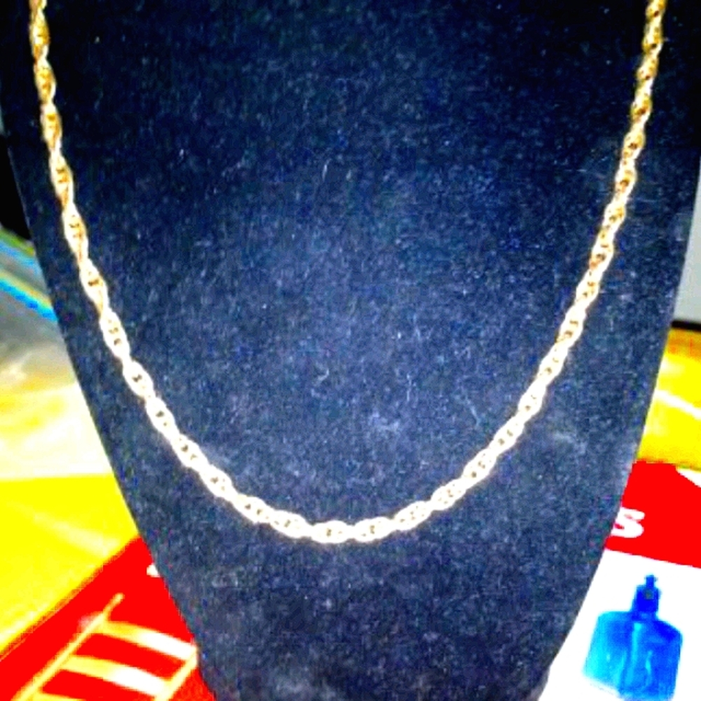 Gold necklace
